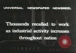 Standbild factory Jobs während der Großen Depression United States USA, 1932, aus Sekunde 4 historischem Filmmaterial Videoclip 65675059265