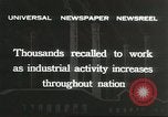 Standbild factory Jobs während der Großen Depression United States USA, 1932, aus Sekunde 8 historischem Filmmaterial Videoclip 65675059265