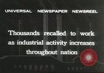 Standbild factory Jobs während der Großen Depression United States USA, 1932, aus Sekunde 13 historischem Filmmaterial Videoclip 65675059265