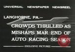 Image Voiture de course Langhorne Pennsylvania USA, 1932, de la seconde 10 séquences d'archives historiques vidéo 65675059267