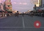 Image of Las Vegas club exteriors daytime 1950s Las Vegas Nevada USA, 1952, second 9 stock footage video 65675059272