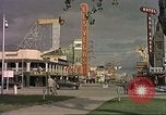 Image of Las Vegas club exteriors daytime 1950s Las Vegas Nevada USA, 1952, second 14 stock footage video 65675059272