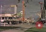 Image of Las Vegas club exteriors daytime 1950s Las Vegas Nevada USA, 1952, second 16 stock footage video 65675059272
