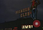 Image of Las Vegas 1950s casinos and gambling houses Las Vegas Nevada USA, 1952, second 19 stock footage video 65675059273