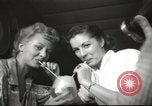 Image of Flamingo Hotel bar Las Vegas 1950s Las Vegas Nevada USA, 1952, second 22 stock footage video 65675059275