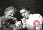 Image of Flamingo Hotel bar Las Vegas 1950s Las Vegas Nevada USA, 1952, second 24 stock footage video 65675059275