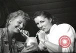 Image of Flamingo Hotel bar Las Vegas 1950s Las Vegas Nevada USA, 1952, second 26 stock footage video 65675059275