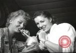 Image of Flamingo Hotel bar Las Vegas 1950s Las Vegas Nevada USA, 1952, second 27 stock footage video 65675059275