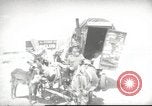 Image of mule pulled wagon Las Vegas Nevada USA, 1952, second 1 stock footage video 65675059276