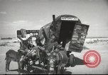 Image of mule pulled wagon Las Vegas Nevada USA, 1952, second 8 stock footage video 65675059276