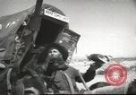Image of mule pulled wagon Las Vegas Nevada USA, 1952, second 27 stock footage video 65675059276