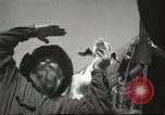 Image of mule pulled wagon Las Vegas Nevada USA, 1952, second 41 stock footage video 65675059276