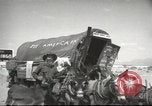 Image of mule pulled wagon Las Vegas Nevada USA, 1952, second 51 stock footage video 65675059276