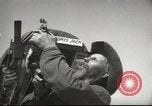 Image of mule pulled wagon Las Vegas Nevada USA, 1952, second 54 stock footage video 65675059276