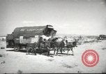 Image of mule pulled wagon Las Vegas Nevada USA, 1952, second 60 stock footage video 65675059276