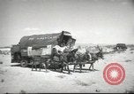 Image of mule pulled wagon Las Vegas Nevada USA, 1952, second 61 stock footage video 65675059276