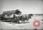Image of mule pulled wagon Las Vegas Nevada USA, 1952, second 62 stock footage video 65675059276
