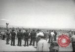 Standbild Atombombe test Briefing drücken Las Vegas Nevada USA, 1952, aus Sekunde 5 historischem Filmmaterial Videoclip 65675059278