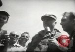 Standbild Atombombe test Briefing drücken Las Vegas Nevada USA, 1952, aus Sekunde 30 historischem Filmmaterial Videoclip 65675059278
