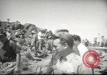 Standbild Atombombe test Briefing drücken Las Vegas Nevada USA, 1952, aus Sekunde 43 historischem Filmmaterial Videoclip 65675059278
