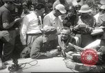 Standbild Atombombe test Briefing drücken Las Vegas Nevada USA, 1952, aus Sekunde 56 historischem Filmmaterial Videoclip 65675059278