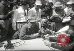 Standbild Atombombe test Briefing drücken Las Vegas Nevada USA, 1952, aus Sekunde 60 historischem Filmmaterial Videoclip 65675059278