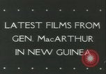 Standbild General Douglas MacArthur Neu Guinea, 1943, aus Sekunde 30 historischem Filmmaterial Videoclip 65675059285
