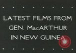 Standbild General Douglas MacArthur Neu Guinea, 1943, aus Sekunde 31 historischem Filmmaterial Videoclip 65675059285