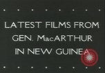 Standbild General Douglas MacArthur Neu Guinea, 1943, aus Sekunde 33 historischem Filmmaterial Videoclip 65675059285