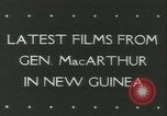 Standbild General Douglas MacArthur Neu Guinea, 1943, aus Sekunde 34 historischem Filmmaterial Videoclip 65675059285