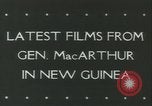 Standbild General Douglas MacArthur Neu Guinea, 1943, aus Sekunde 35 historischem Filmmaterial Videoclip 65675059285