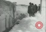 Image of blizzard Canada, 1943, second 15 stock footage video 65675059294