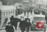 Image of blizzard Canada, 1943, second 38 stock footage video 65675059294