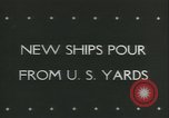 Immagine di Stati Uniti di navi United States USA, 1943, secondo 4 filmato di repertorio 65675059296