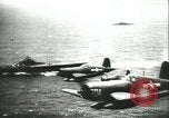 Image of USS Franklin Pacific Ocean, 1945, second 38 stock footage video 65675059300