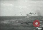 Image of USS Franklin Pacific Ocean, 1945, second 52 stock footage video 65675059300