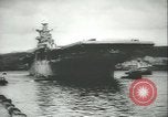 Image of USS Franklin Pacific Ocean, 1945, second 31 stock footage video 65675059301