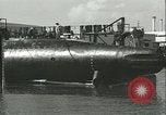 Standbild USA U-Boot Atlantik, 1947, aus Sekunde 35 historischem Filmmaterial Videoclip 65675059312