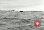 Image of German submarine Atlantic Ocean, 1945, second 4 stock footage video 65675059316