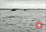 Image of German submarine Atlantic Ocean, 1945, second 24 stock footage video 65675059316