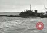Image of German submarine Atlantic Ocean, 1945, second 47 stock footage video 65675059316