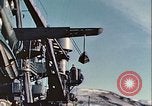 Image of United States Navy SOC Seagull hoisted aboard battleship Newfoundland, 1942, second 49 stock footage video 65675059322