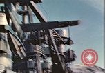 Image of United States Navy SOC Seagull hoisted aboard battleship Newfoundland, 1942, second 50 stock footage video 65675059322