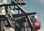 Image of United States Navy SOC Seagull hoisted aboard battleship Newfoundland, 1942, second 52 stock footage video 65675059322