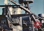 Image of United States Navy SOC Seagull hoisted aboard battleship Newfoundland, 1942, second 56 stock footage video 65675059322