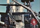 Image of United States Navy SOC Seagull hoisted aboard battleship Newfoundland, 1942, second 57 stock footage video 65675059322