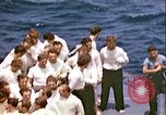 Standbild deutsche U-Boot Atlantik, 1944, aus Sekunde 52 historischem Filmmaterial Videoclip 65675059329