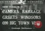 Image Duc de Windsor New York United States USA, 1941, de la seconde 1 séquences d'archives historiques vidéo 65675059333