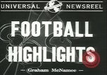Standbild College-Football-Spiel New York United States USA, 1941, aus Sekunde 3 historischem Filmmaterial Videoclip 65675059334