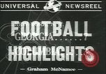 Standbild College-Football-Spiel New York United States USA, 1941, aus Sekunde 5 historischem Filmmaterial Videoclip 65675059334
